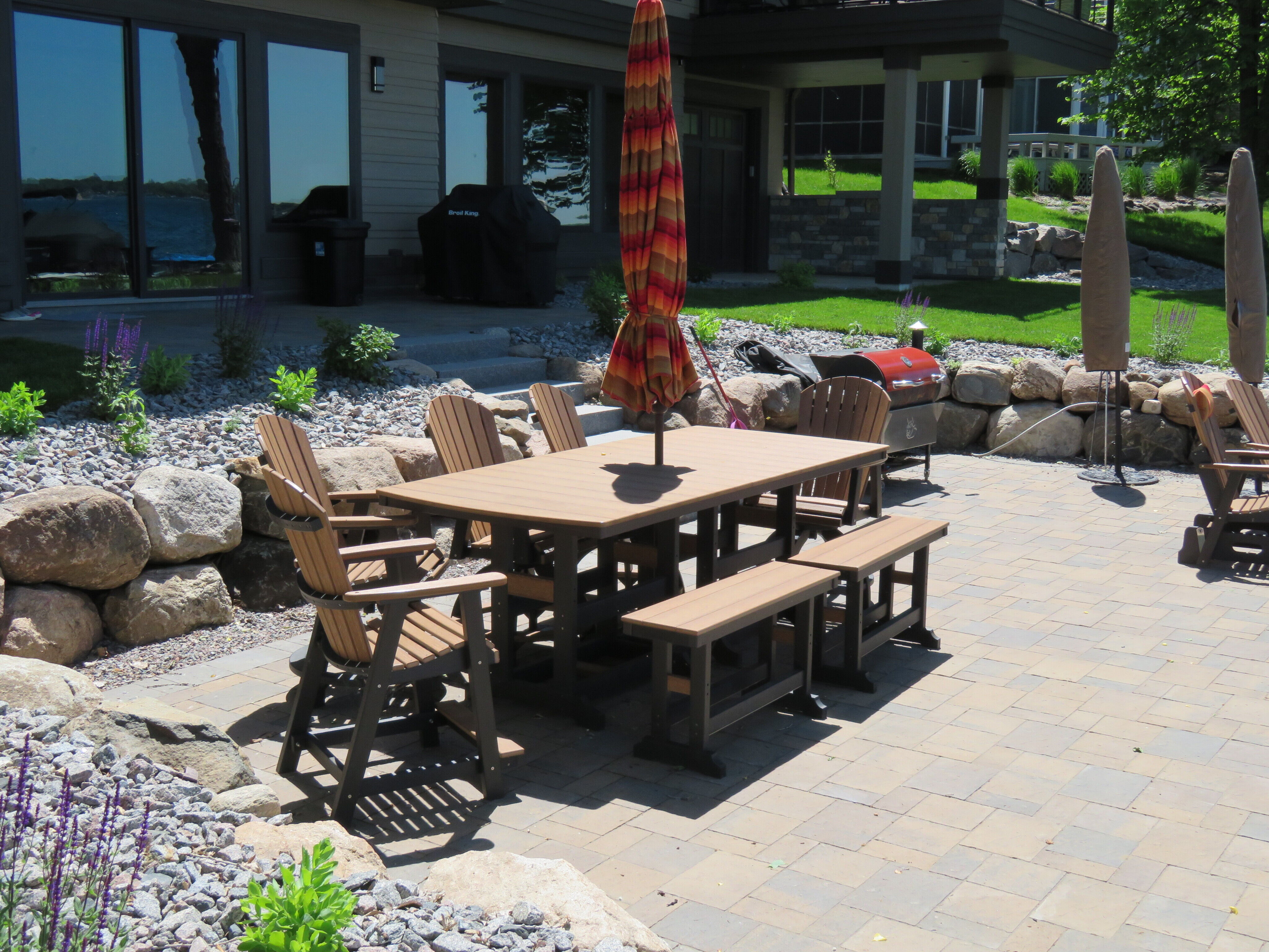 Back yard patio