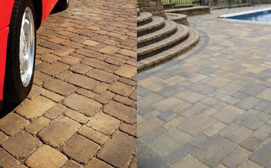Below: Weathered (L) and Traditional (R)