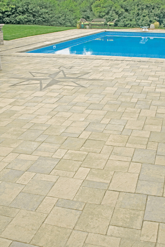 Slatestone Pool Patio 