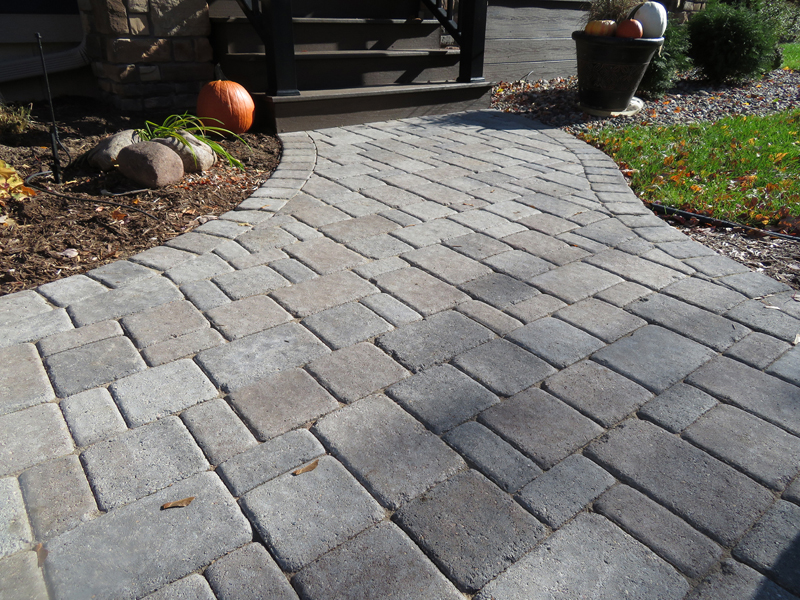 Cobblestone Walkway