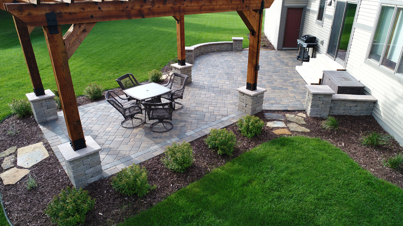 Cobblestone Patio