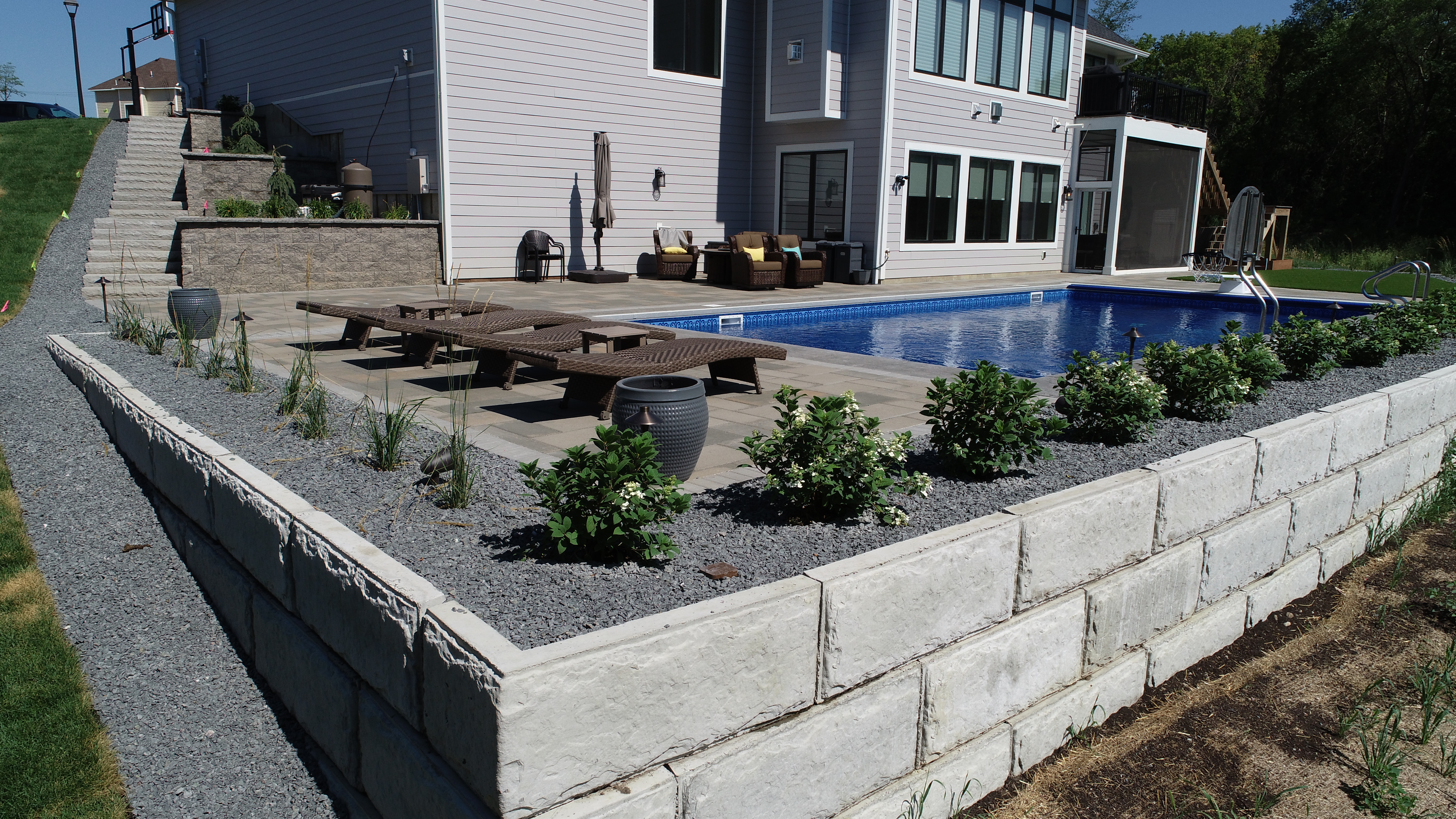 Poolside Patio