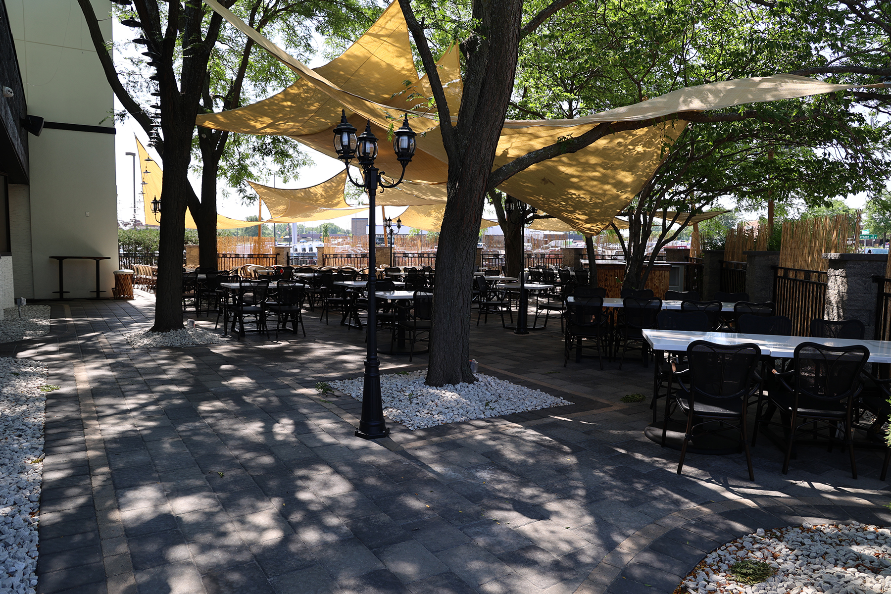 Paver Patio at Restaurant